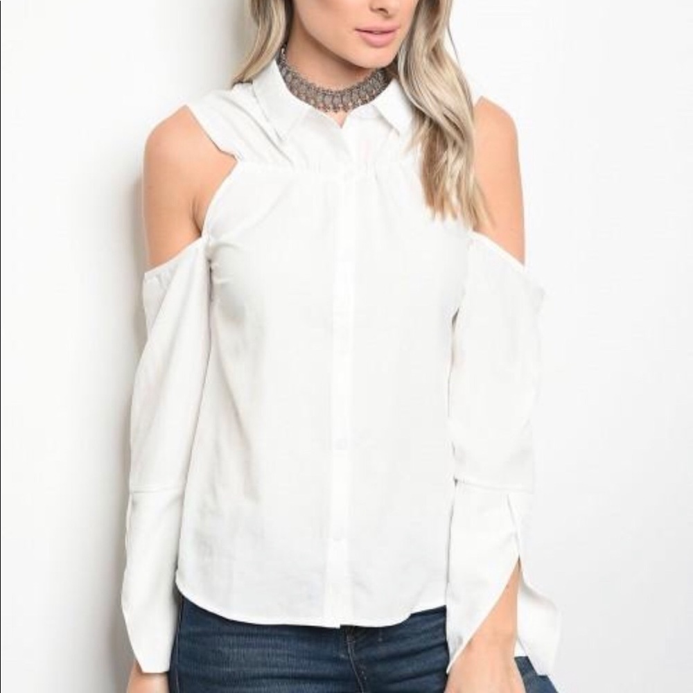 Cold Shoulder Blouse